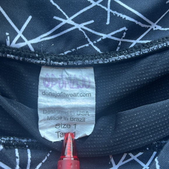 Dona Jo | JoJo Skirt | Black and White | Size S - Picture 3 of 6